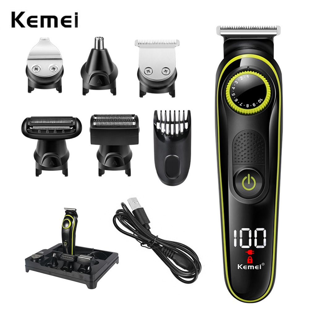 Men'S Grooming Ear Hair - Kemei 696 Multifunctional Trimmer Men Electric