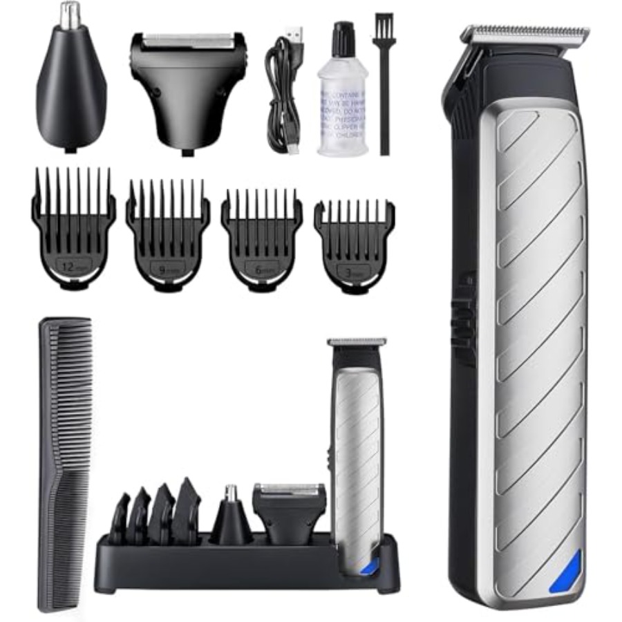 Men'S Beard Grooming - Beard Trimmer for Men: 3-in-1 Grooming