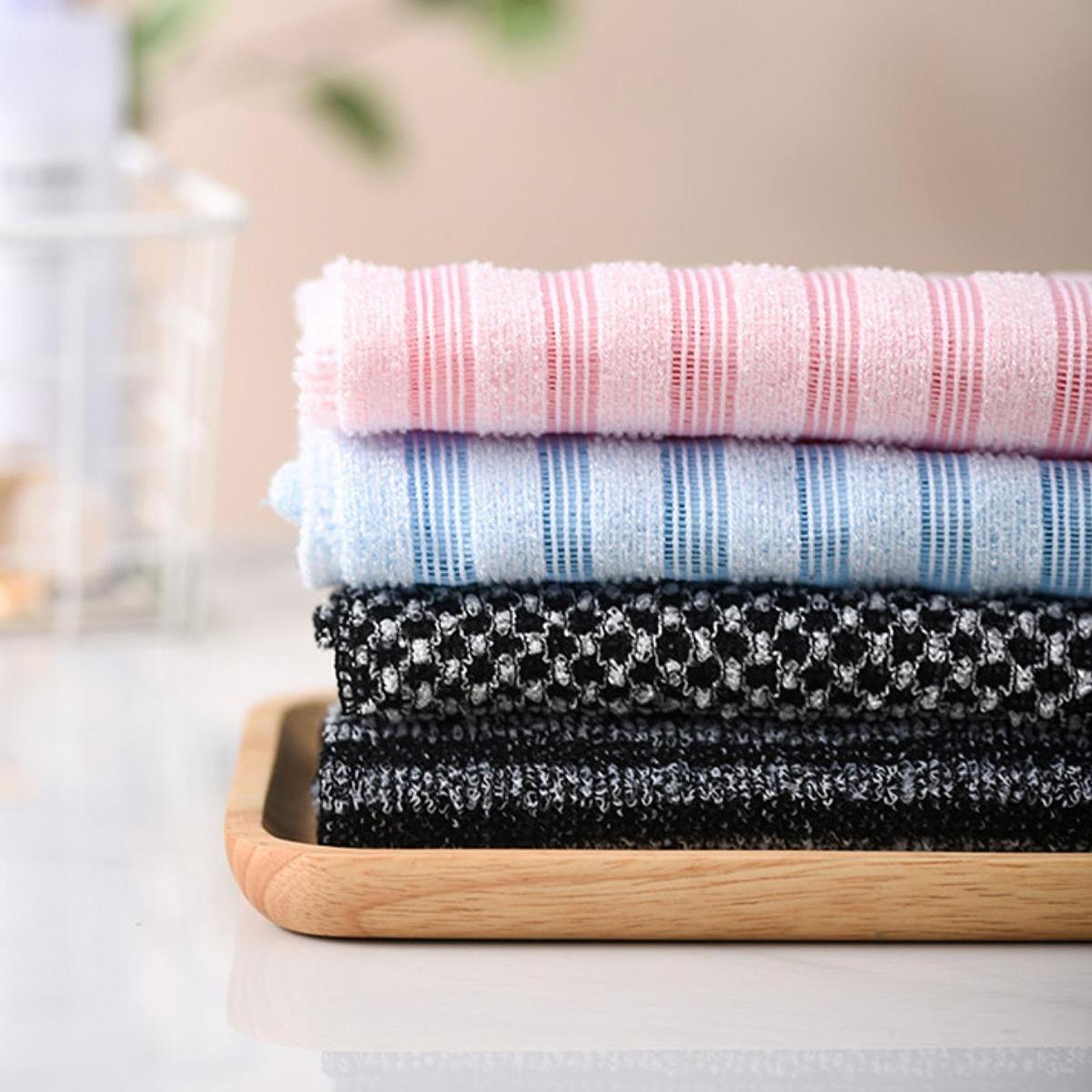 Exfoliating Scrub Mens - Exfoliating Washcloth Towel Sturdy Japanse Long