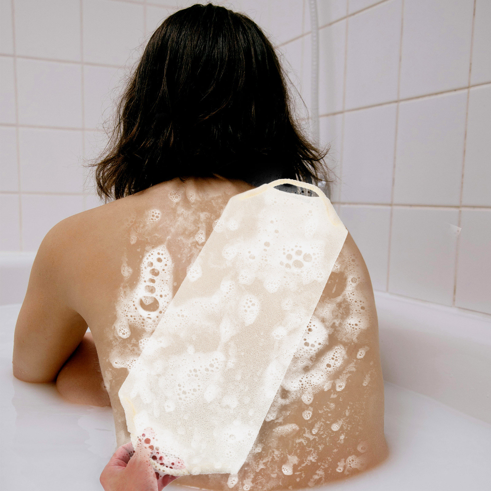 Exfoliating Scrub Mens - Back Scrubber for Shower Exfoliating Bath