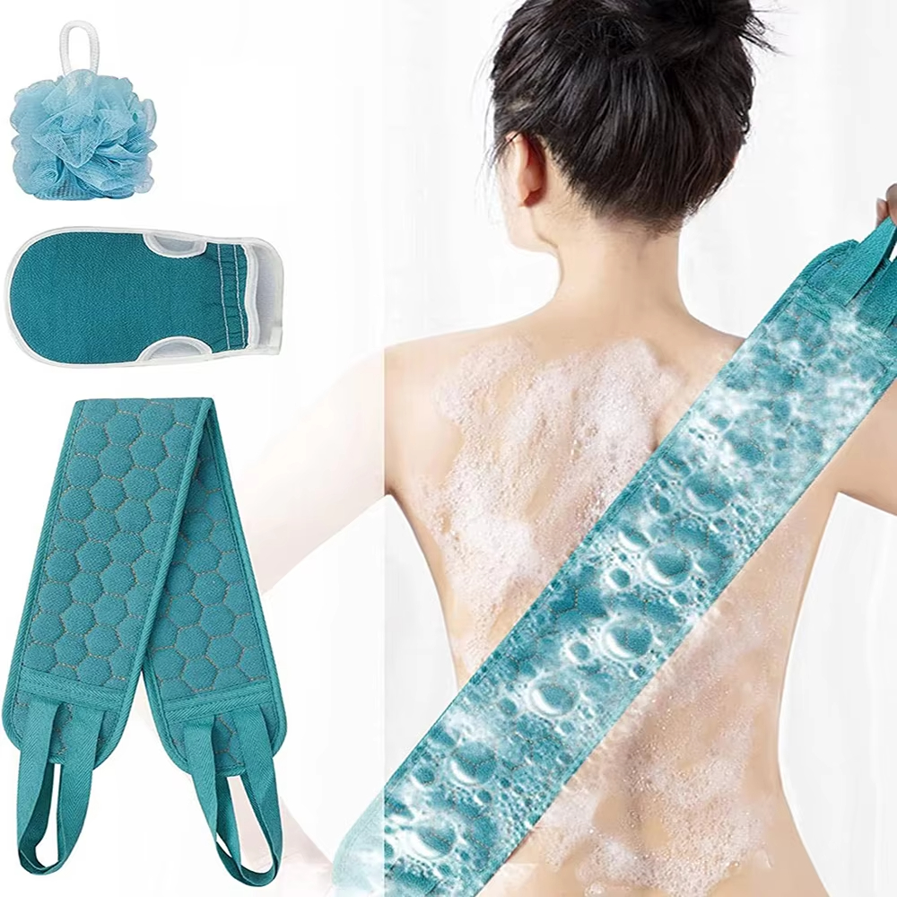 Exfoliating Scrub Mens - 3pcs/set Exfoliating Body Scrubber Double-Sided Back