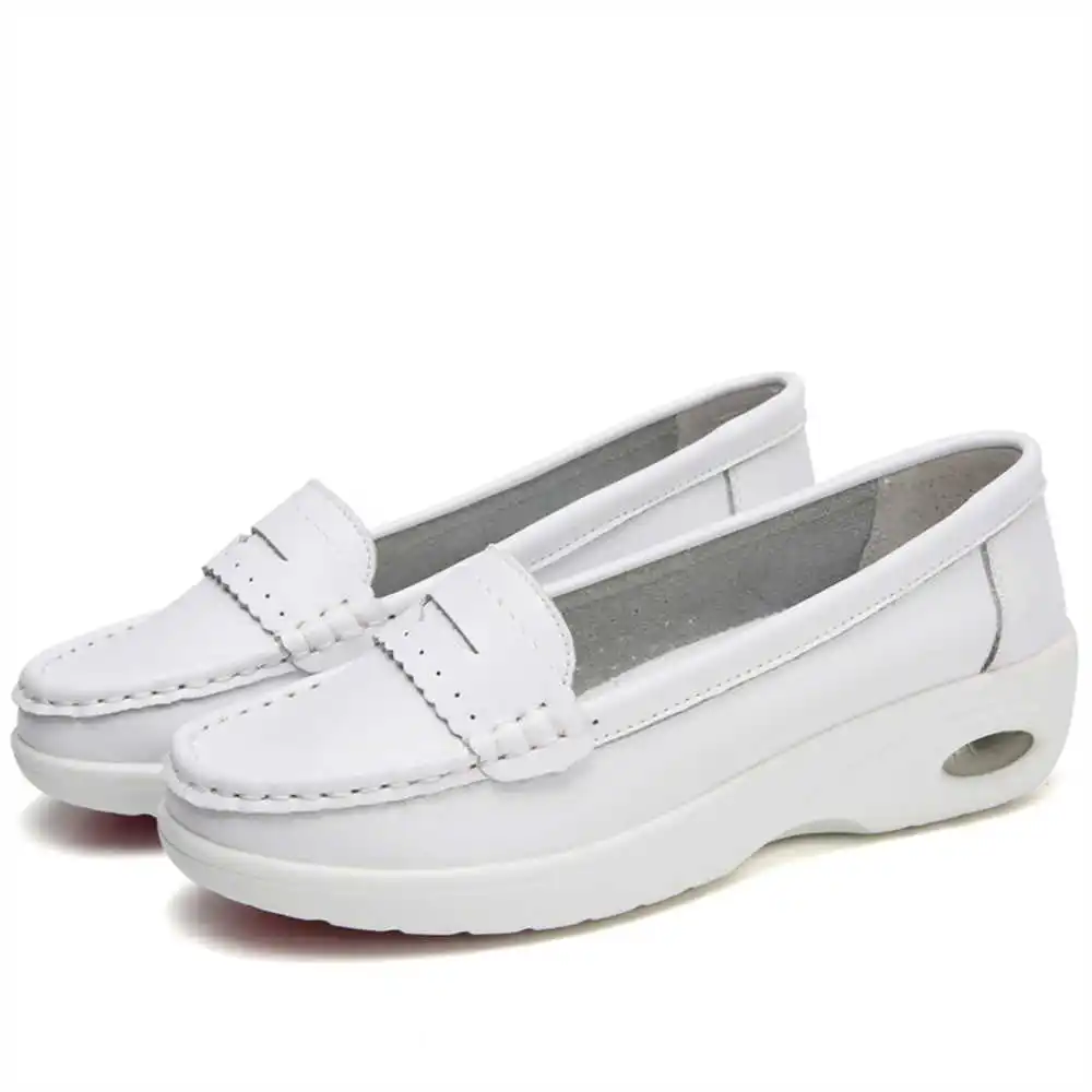 Thick Sole Slipon White Traine - Men'S Grooming Deodorant ulasan dan harga