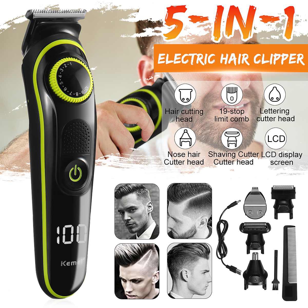 Kemei 696 Multifunctional Trim - Men'S Grooming Ear Hair ulasan dan harga