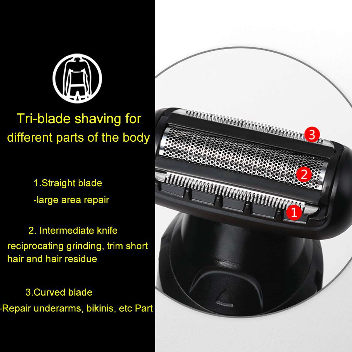 Kemei 696 Multifunctional Trim - Men'S Grooming Ear Hair ulasan dan harga