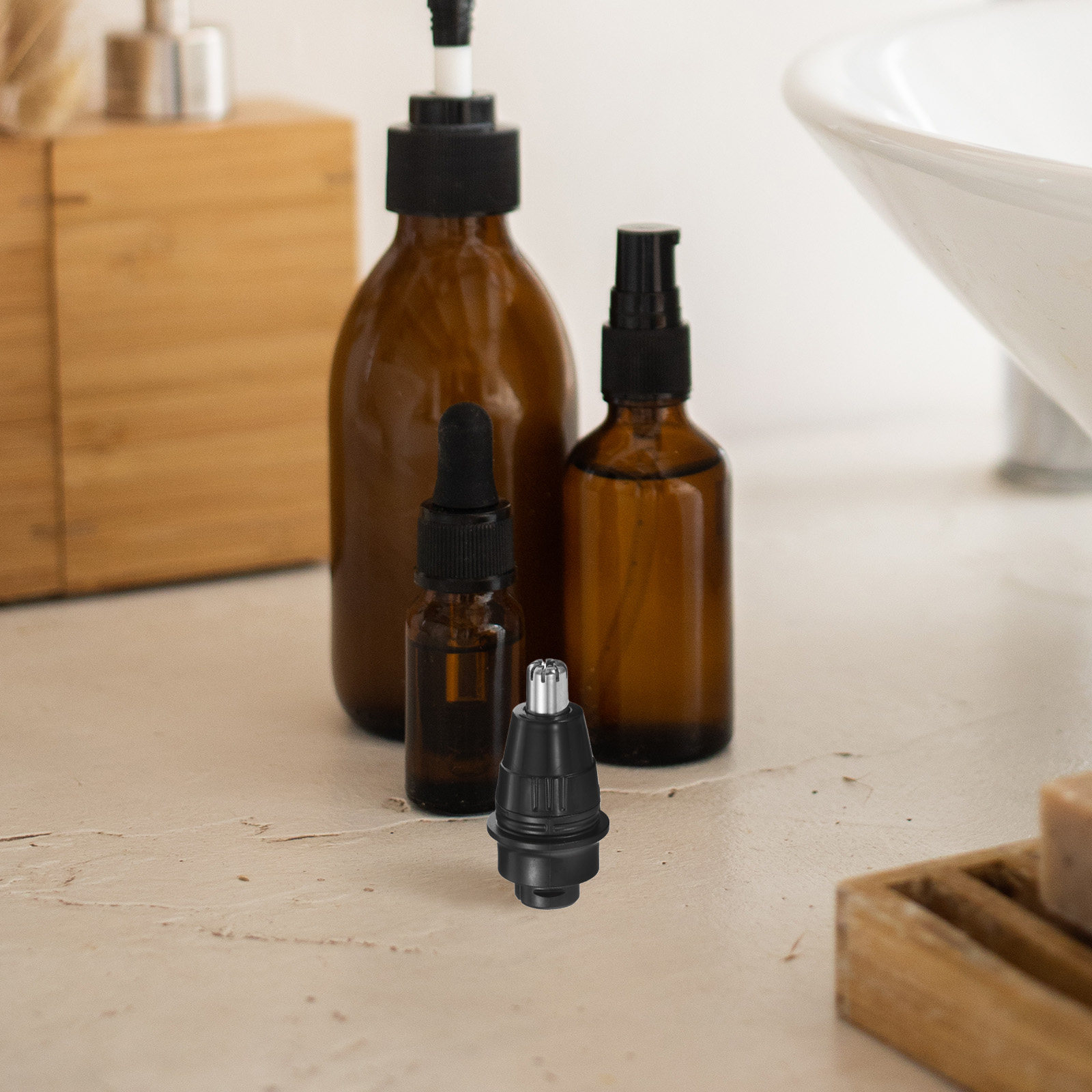 Nose Hair Trimmer Head Electri - Men'S Beard Grooming ulasan dan harga
