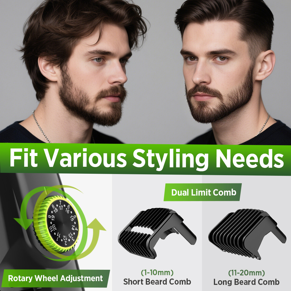 Vacuum Beard Trimme Men's Bear - Men'S Grooming Ear Hair ulasan dan harga