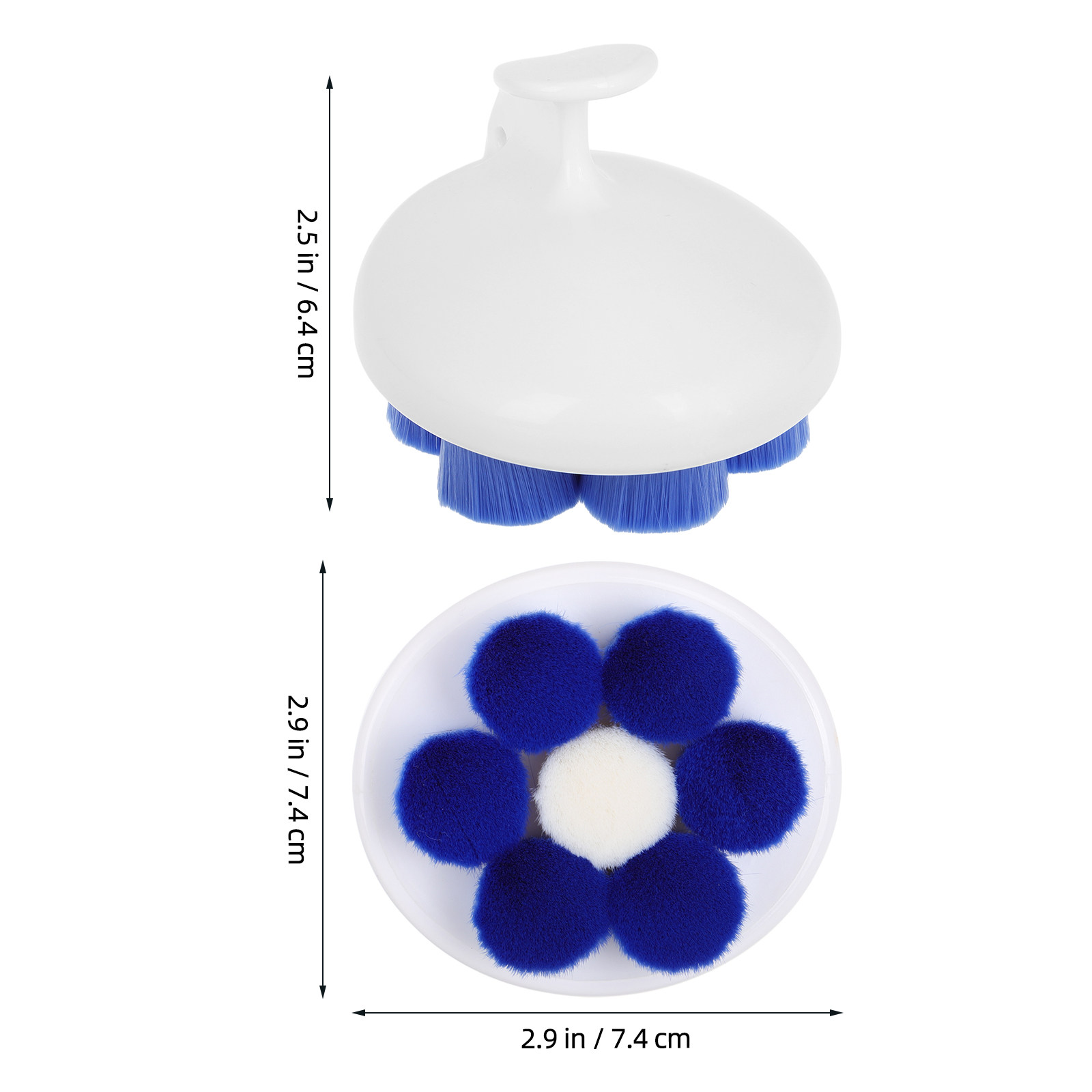 Detachable Bath Brush Soft Flo - Exfoliating Scrub Mens ulasan dan harga