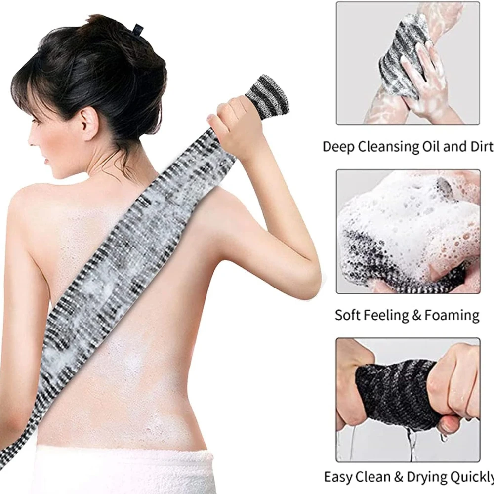 Exfoliating Body Scrubber, Bac - Exfoliating Scrub Mens ulasan dan harga
