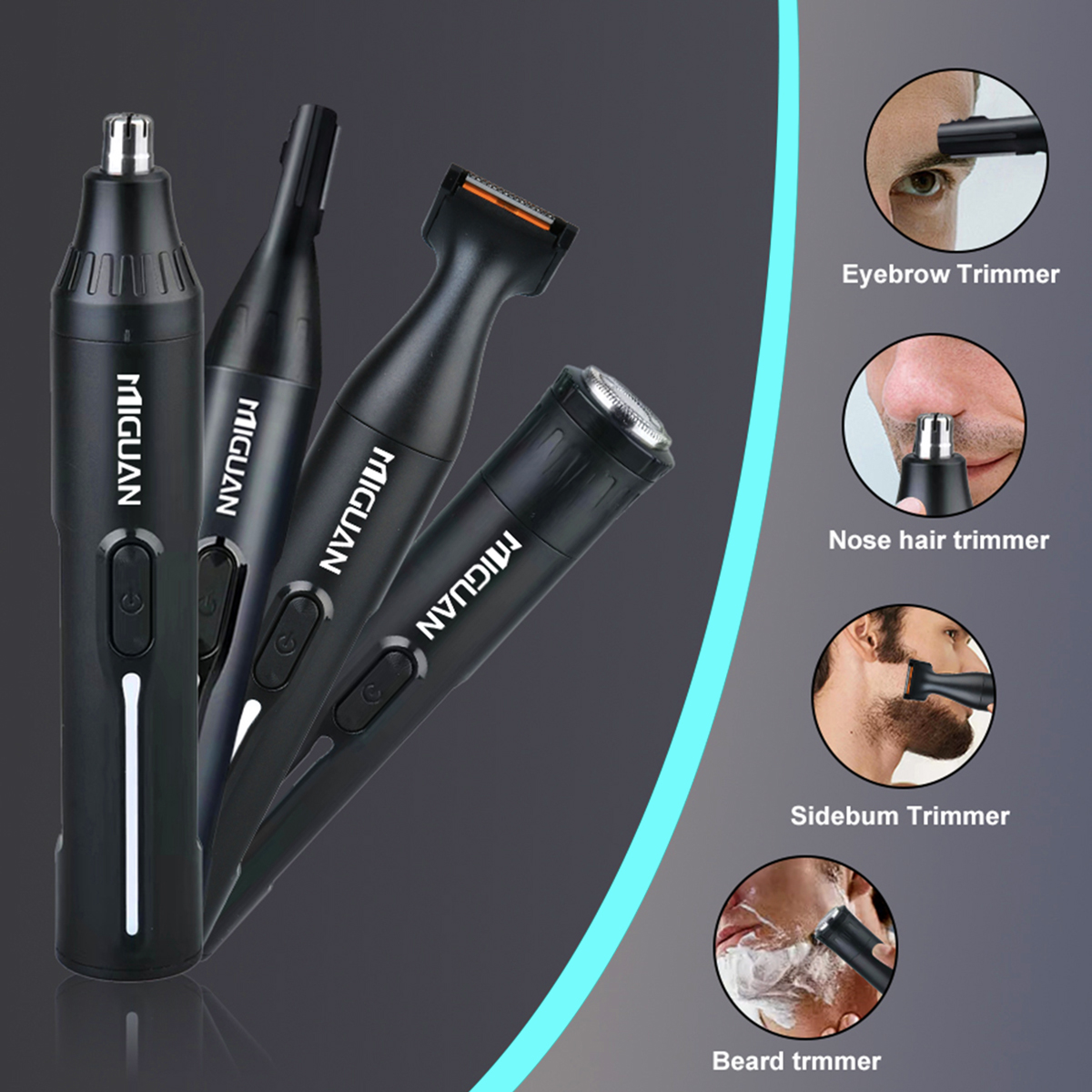 Man Electric Trimmer Beard Raz - Men Grooming Armpit Hair ulasan dan harga