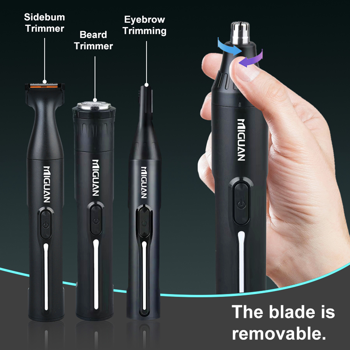Man Electric Trimmer Beard Raz - Men Grooming Armpit Hair ulasan dan harga