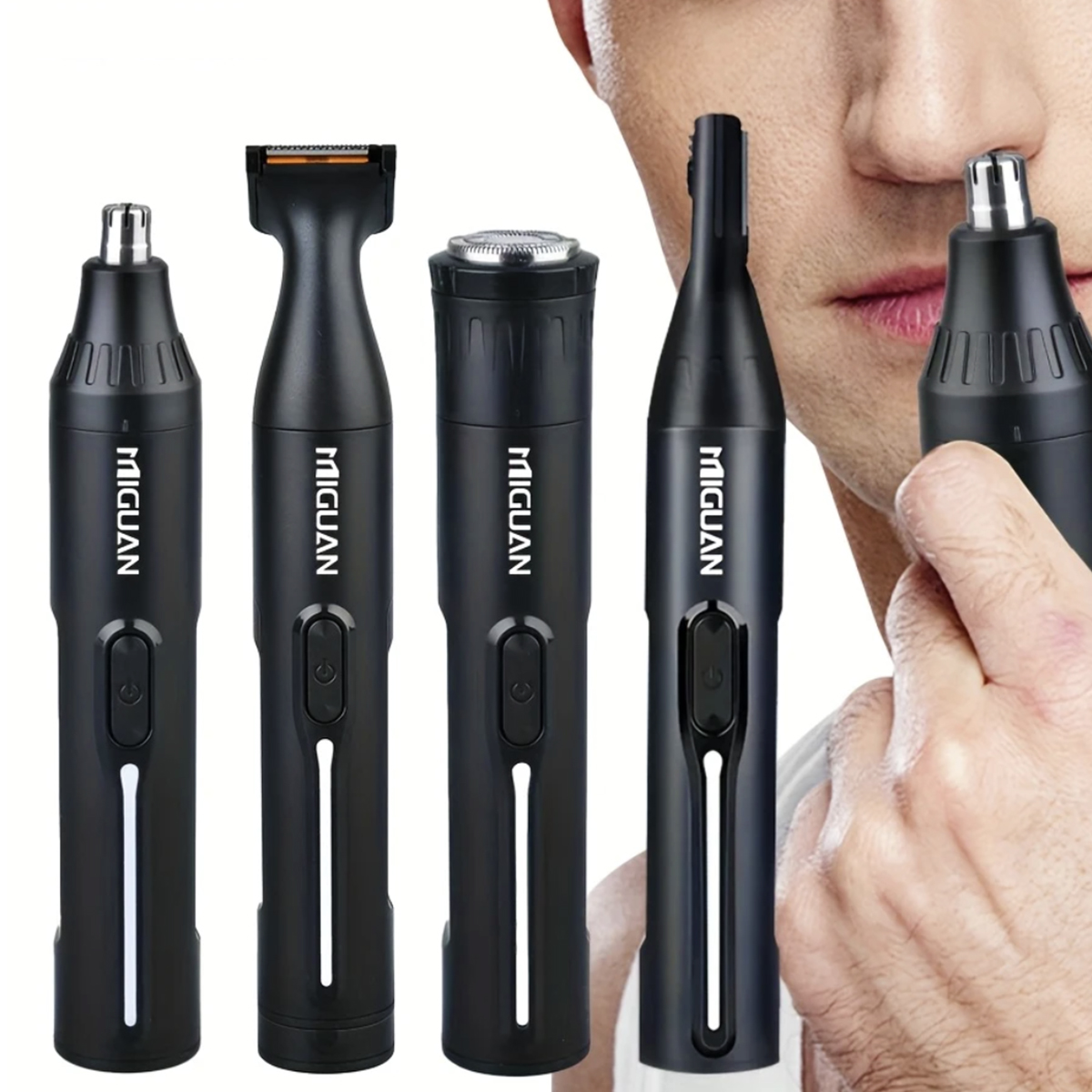 Man Electric Trimmer Beard Raz - Men Grooming Armpit Hair ulasan dan harga