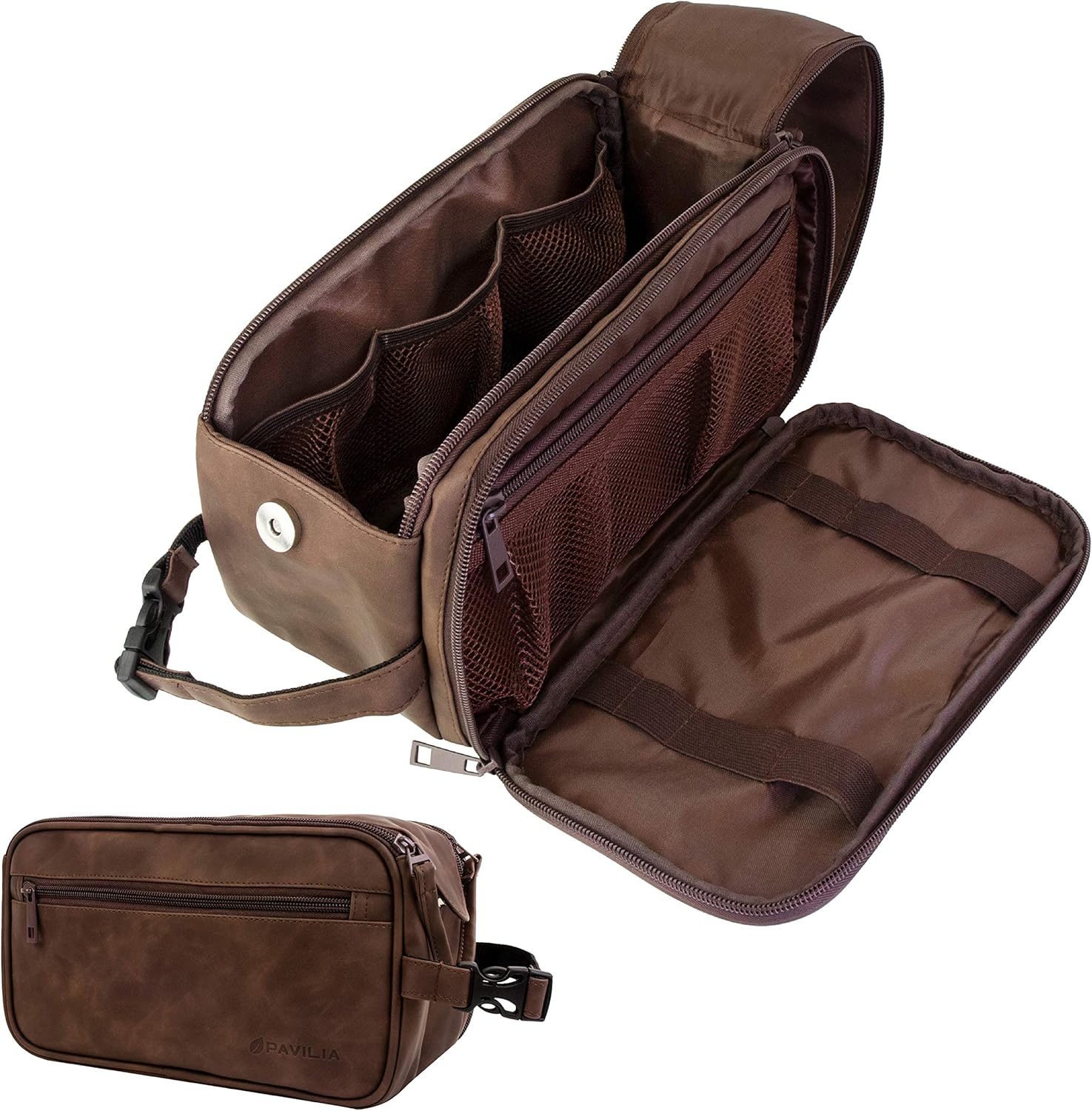 PAVILIA Toiletry Bag for Men,  - Men'S Grooming Bag ulasan dan harga