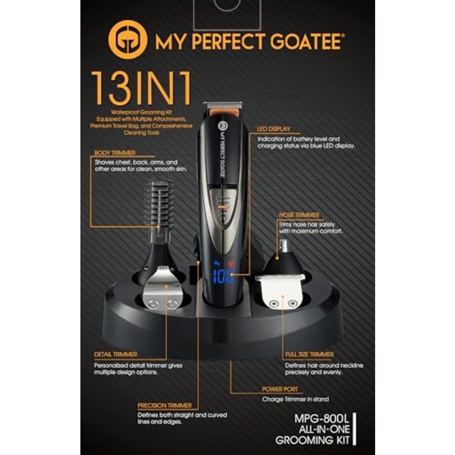 My Perfect Goatee®️ 13-in-1 Me - Men'S Grooming Bag ulasan dan harga