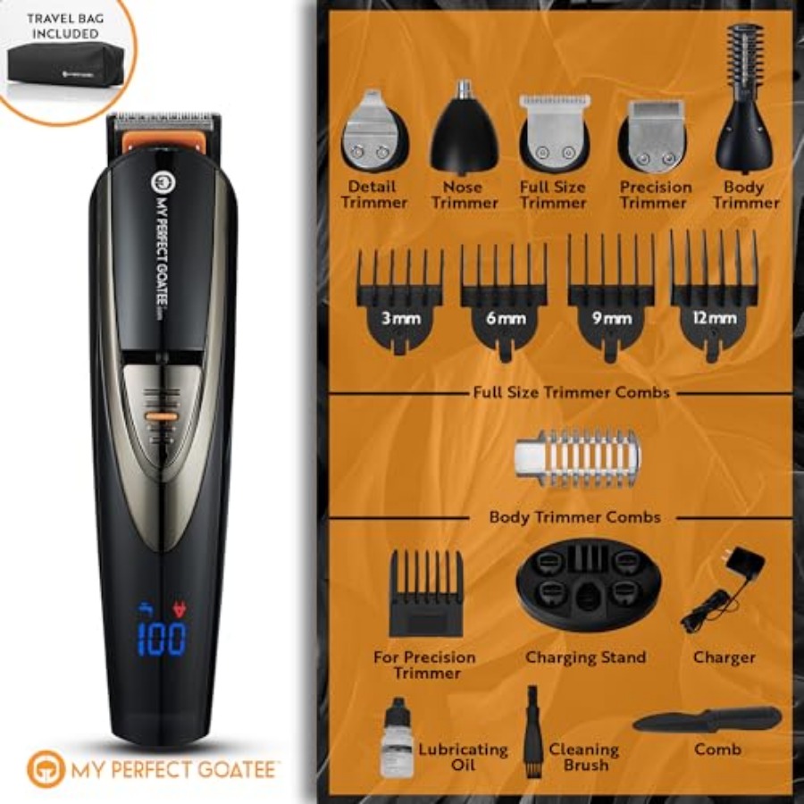 My Perfect Goatee®️ 13-in-1 Me - Men'S Grooming Bag ulasan dan harga