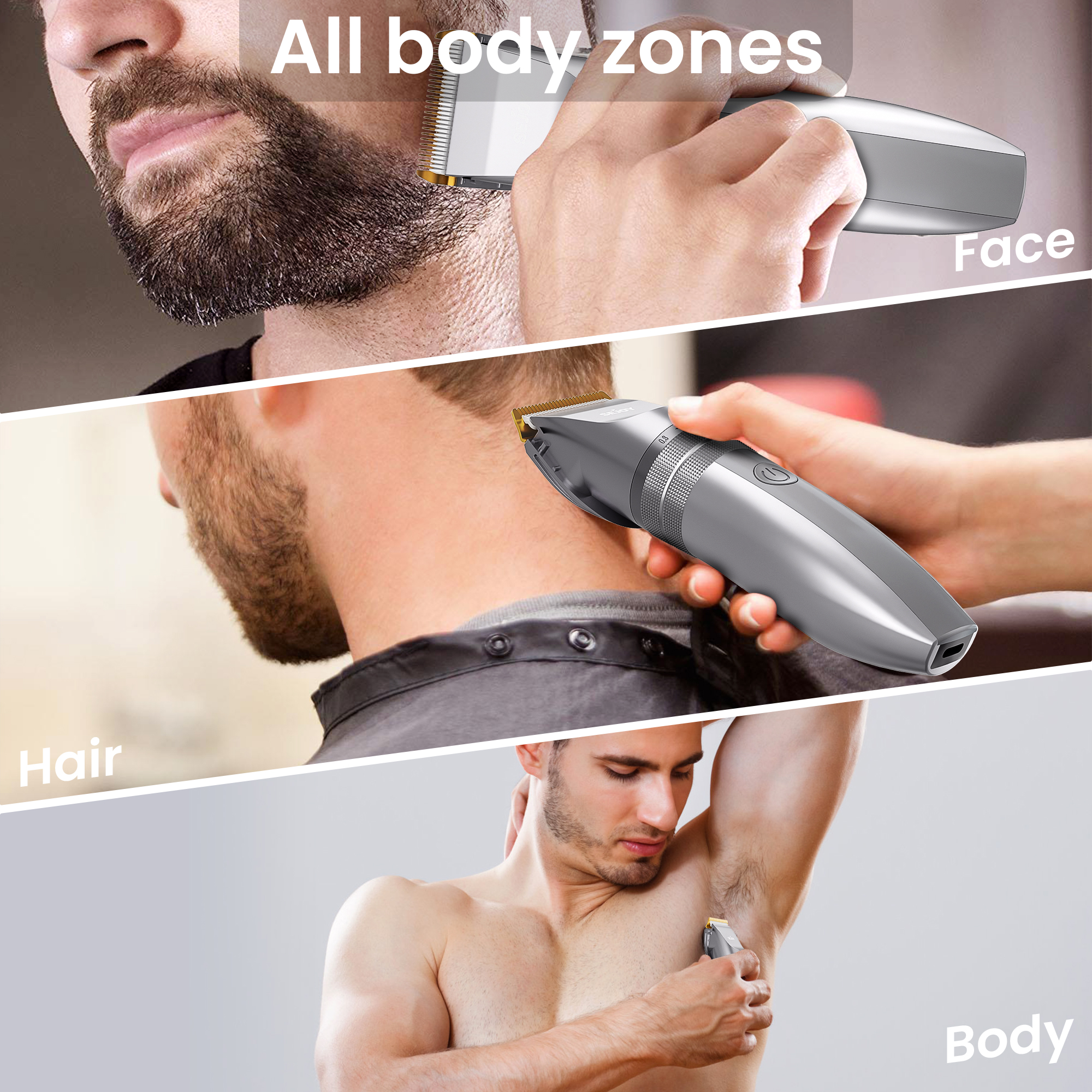 Sejoy Electric Hair Trimme for - Men'S Beard Grooming ulasan dan harga