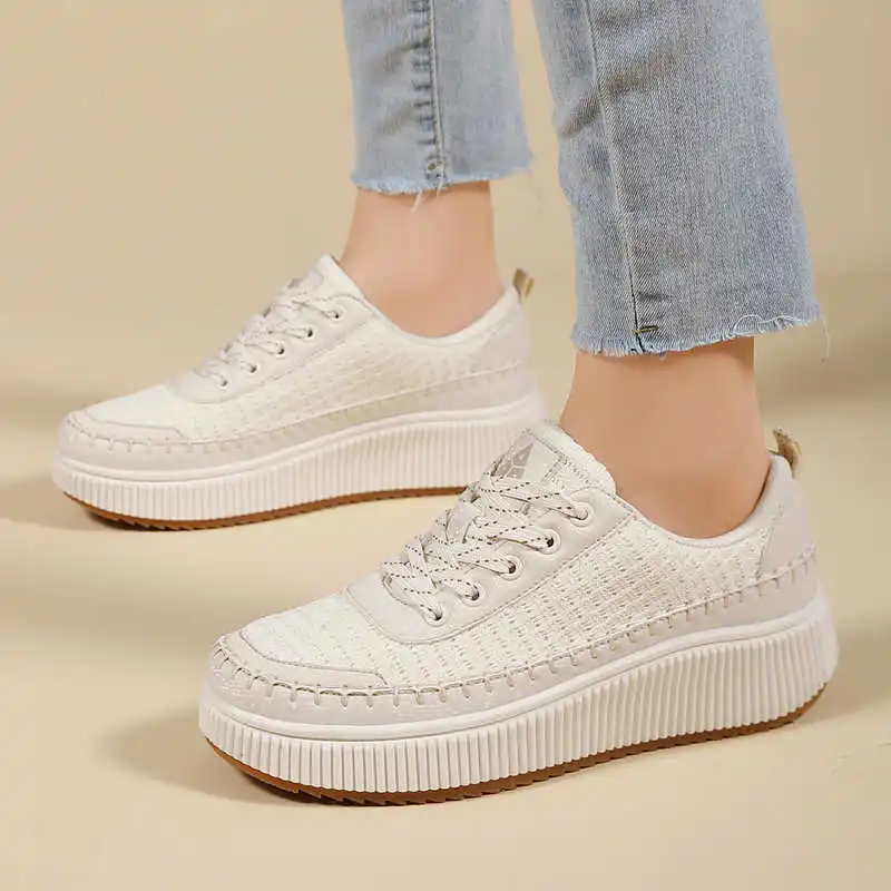 Brown Shoes Woman Flats Autumn - Men'S Grooming Deodorant ulasan dan harga