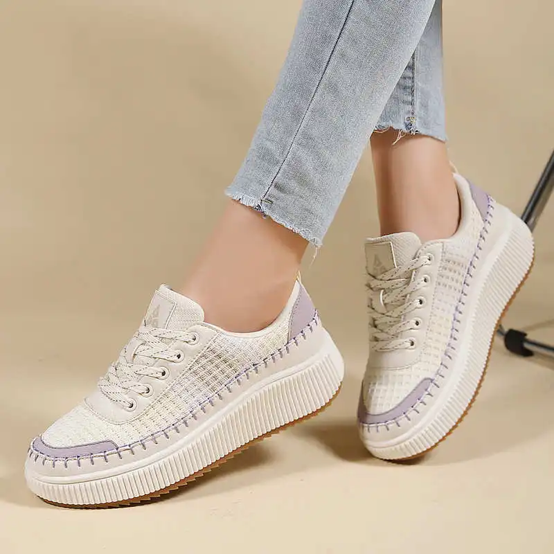 Brown Shoes Woman Flats Autumn - Men'S Grooming Deodorant ulasan dan harga