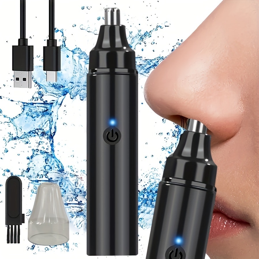 Rechargeable Nose Hair trimmer - Men'S Grooming Ear Hair ulasan dan harga