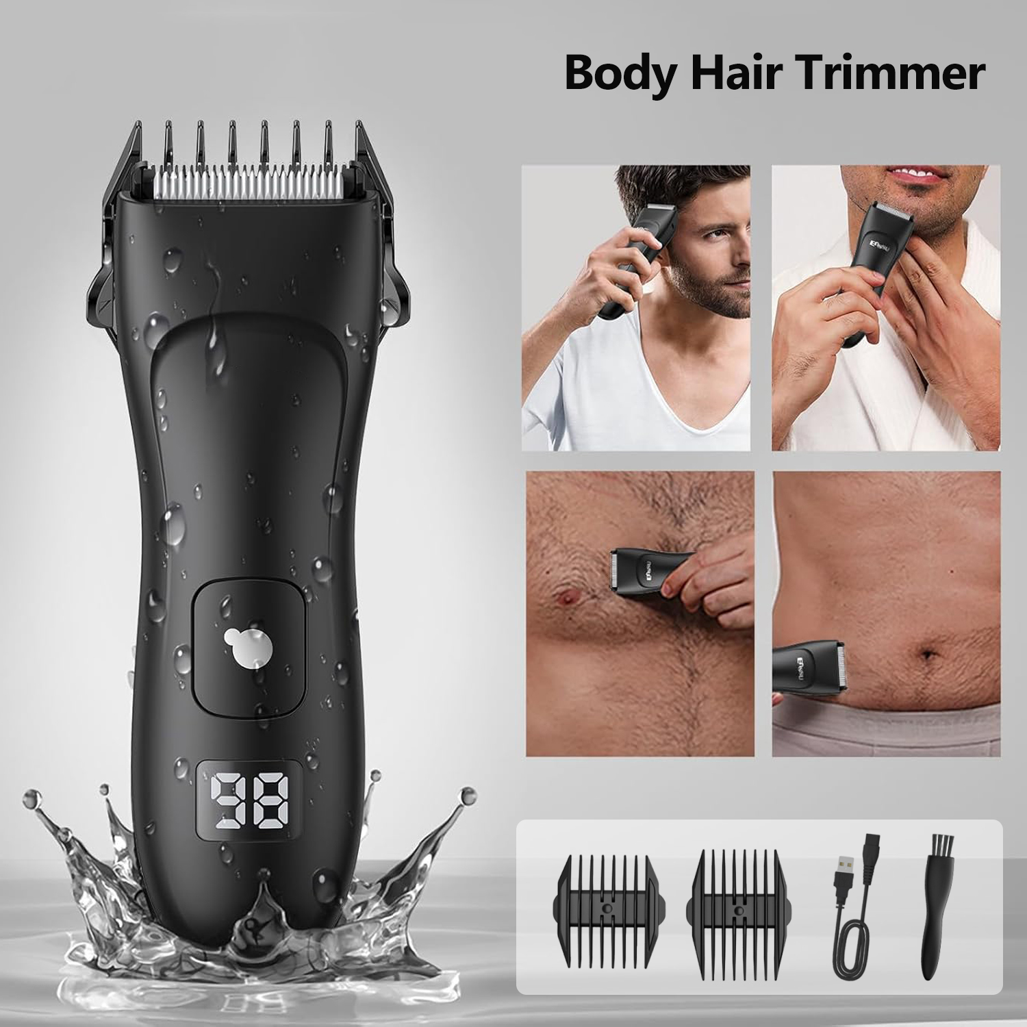  Body Hair Trimmer Shaver for - Men Grooming Armpit Hair ulasan dan harga
