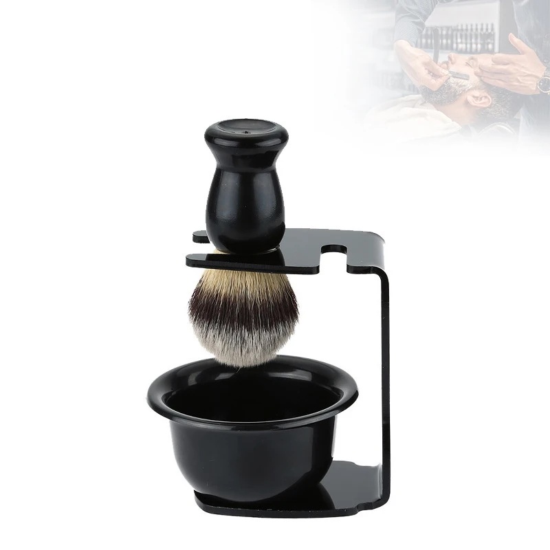 Shaving Brush and Bowl with Ac - Men'S Grooming Pictures ulasan dan harga