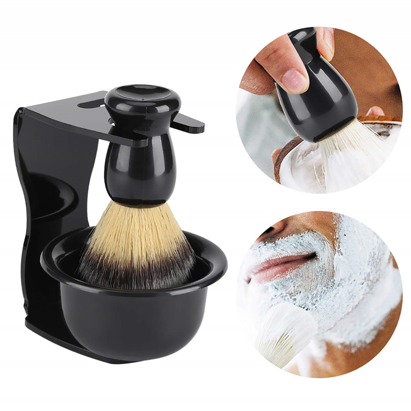 Shaving Brush and Bowl with Ac - Men'S Grooming Pictures ulasan dan harga