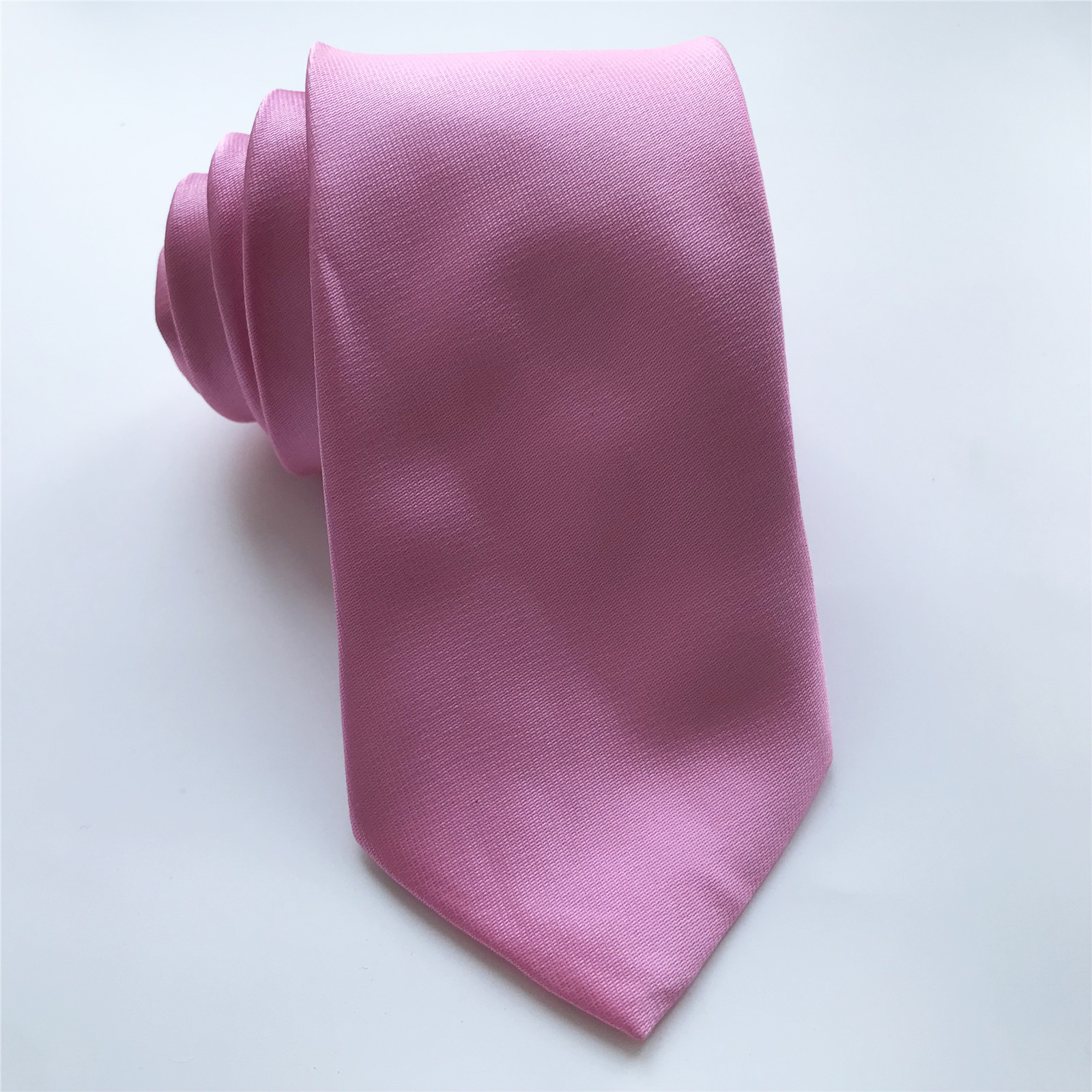 Men's Ties Solid Pink Neck Tie - Men'S Grooming Pictures ulasan dan harga