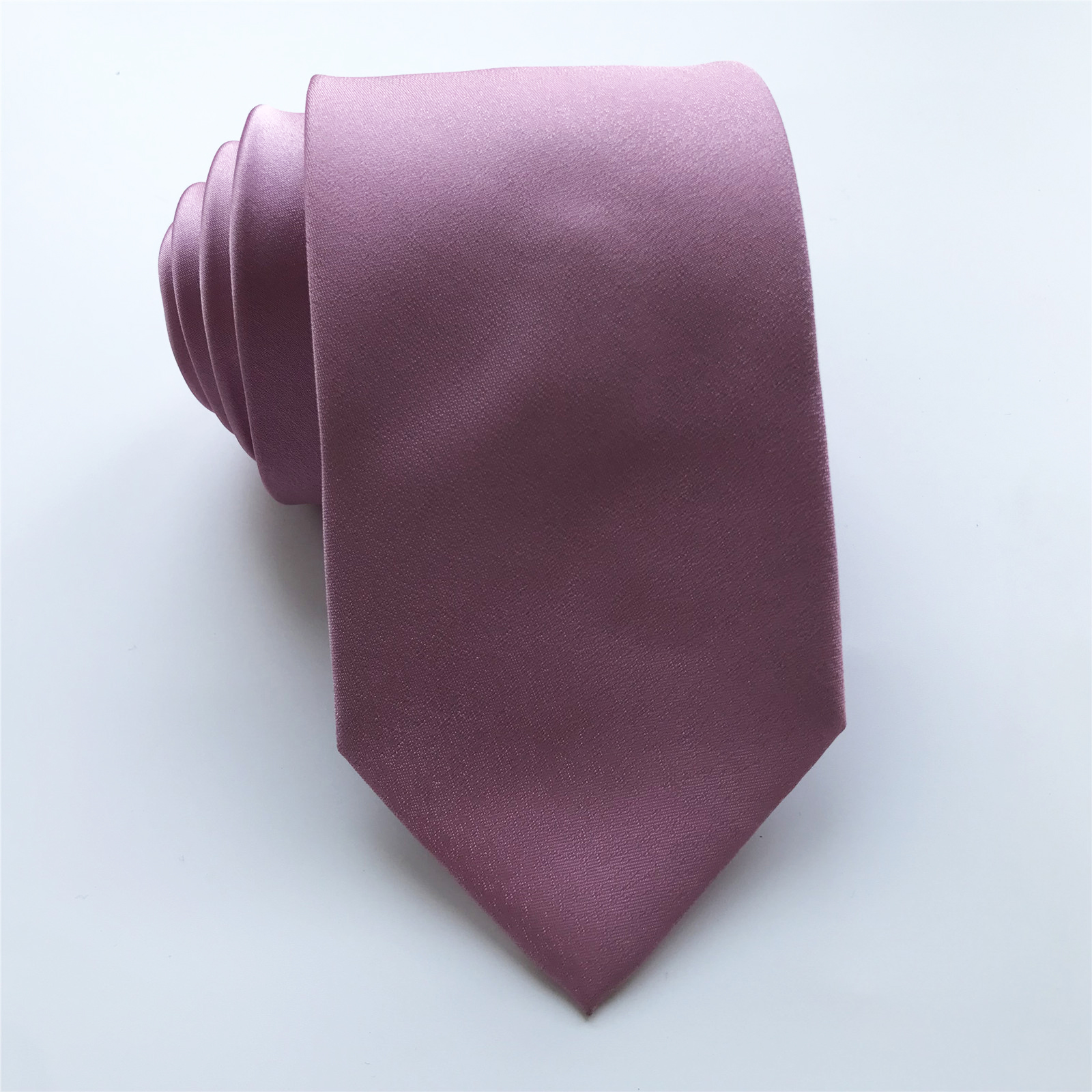 Men's Ties Solid Pink Neck Tie - Men'S Grooming Pictures ulasan dan harga