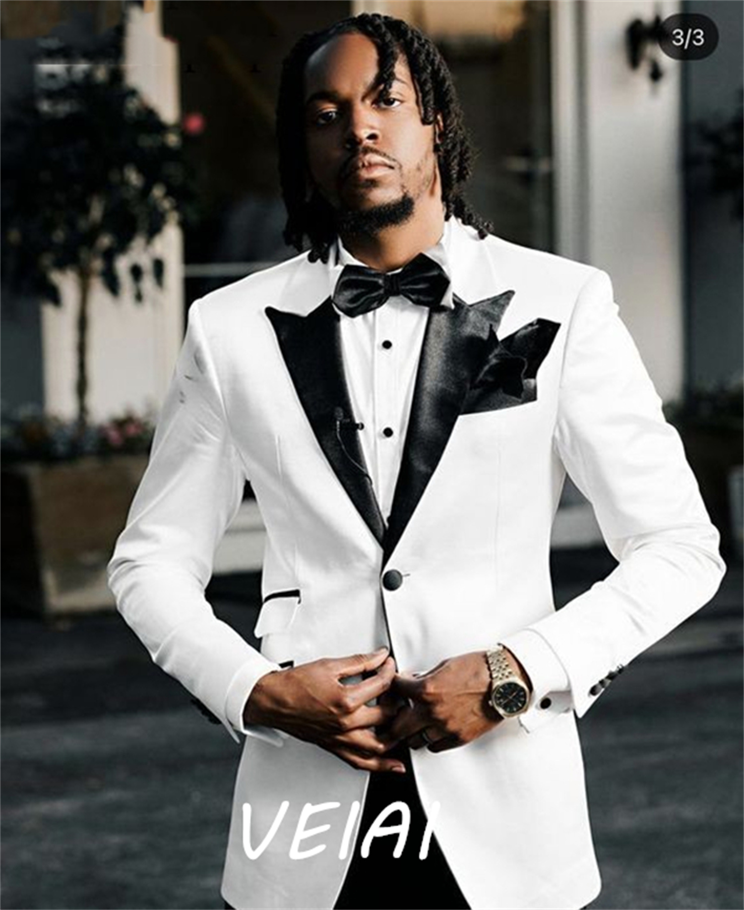 CustomizedBlack and White Wedd - Jack Men'S Grooming ulasan dan harga