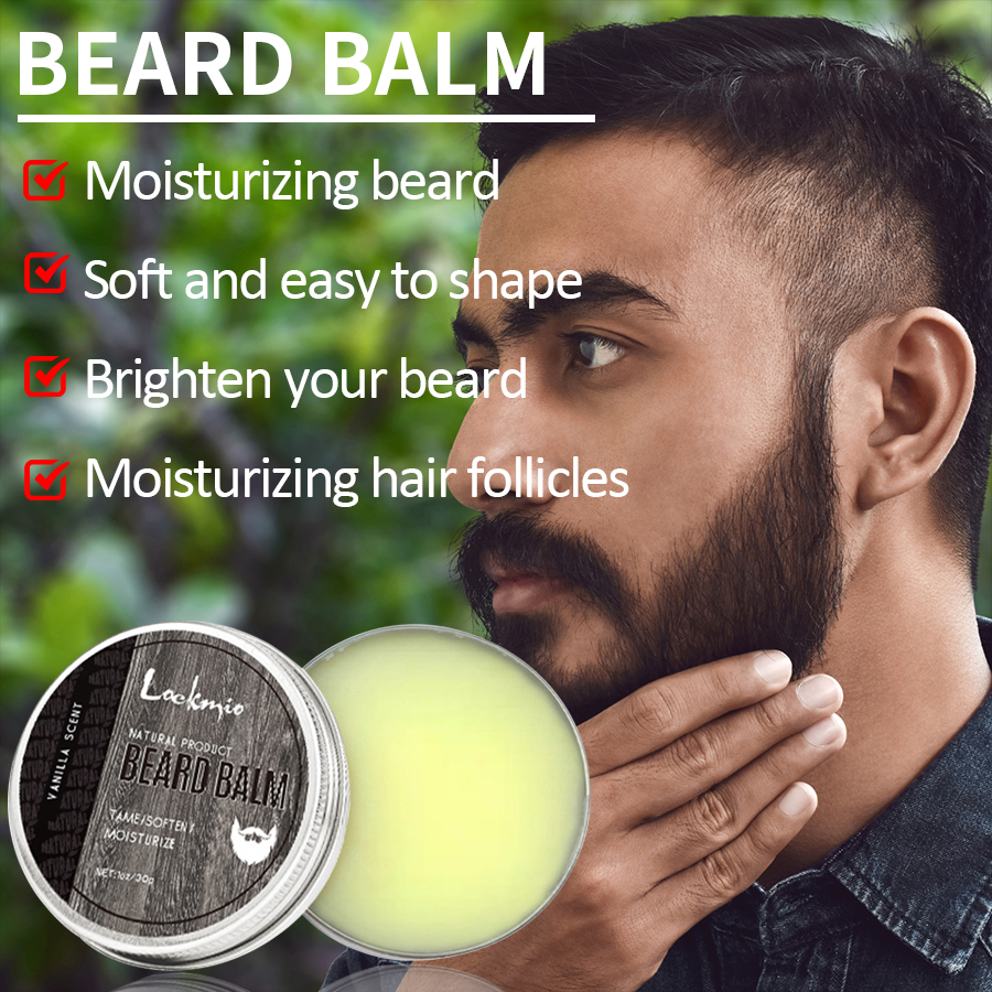 LOCKMIO 2pcs Natural Vanilla S - Men'S Beard Grooming ulasan dan harga