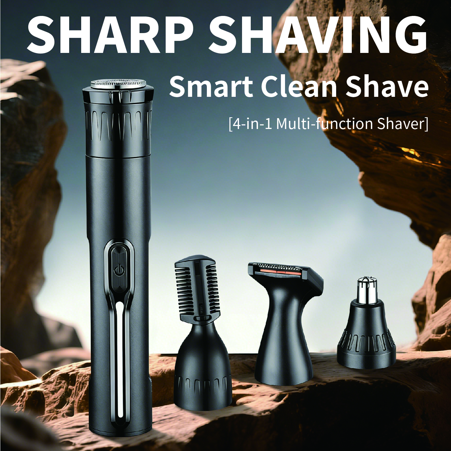Man Electric Trimmer Beard Raz - Men Grooming Armpit Hair ulasan dan harga