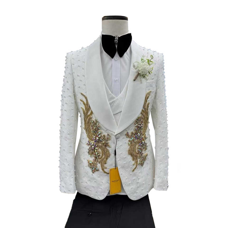 Real Picture Wedding Men Suits - Men'S Grooming Pictures ulasan dan harga