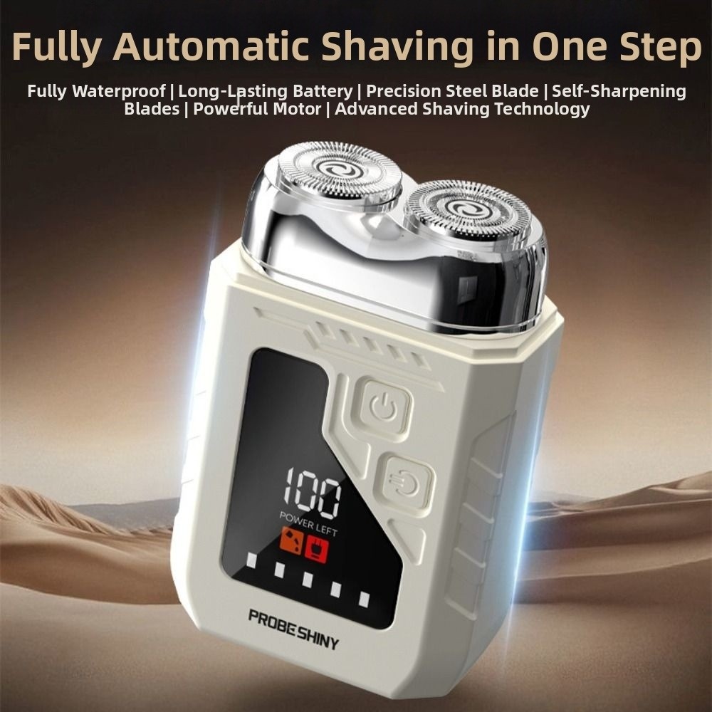 2in1 Mini Electric Shaver Digi - Men'S Grooming Mirror ulasan dan harga