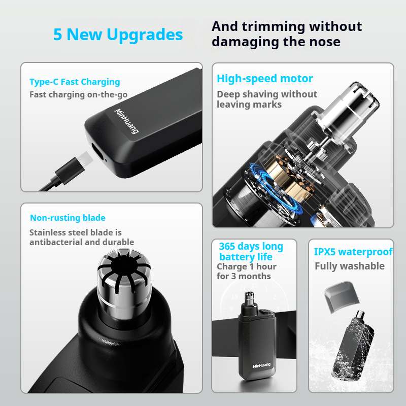 Electric Nose Hair Trimmer for - Men'S Grooming Ear Hair ulasan dan harga