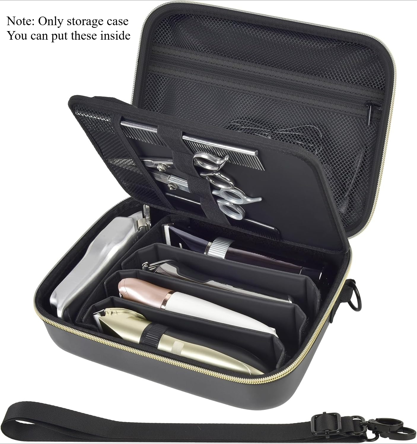 Barber Case for Hair Clippers  - Men'S Grooming Bag ulasan dan harga