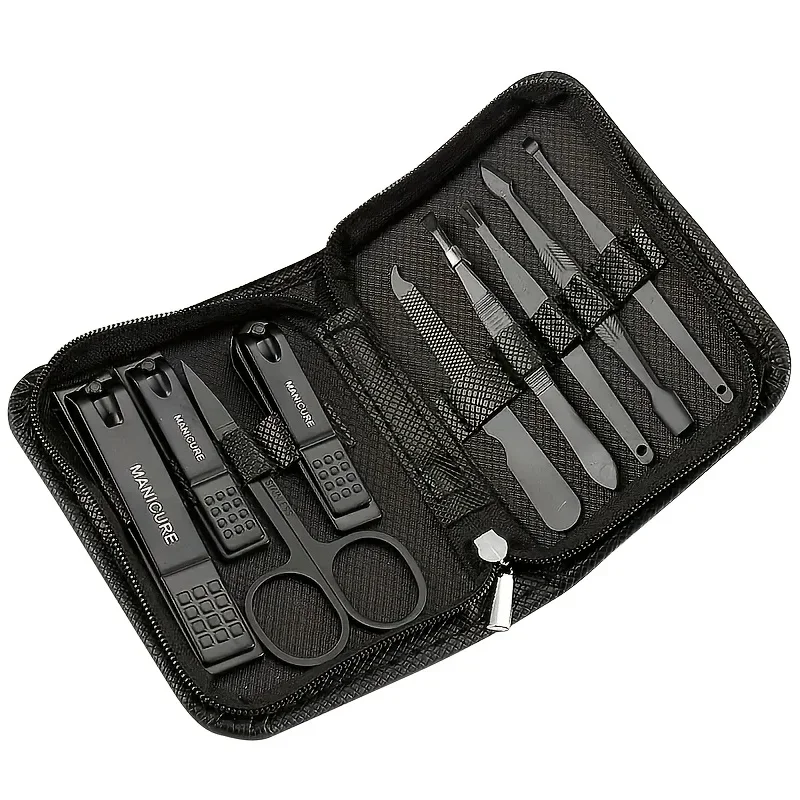 9 Piece in 1 Manicure Set Pedi - Men'S Grooming Products ulasan dan harga