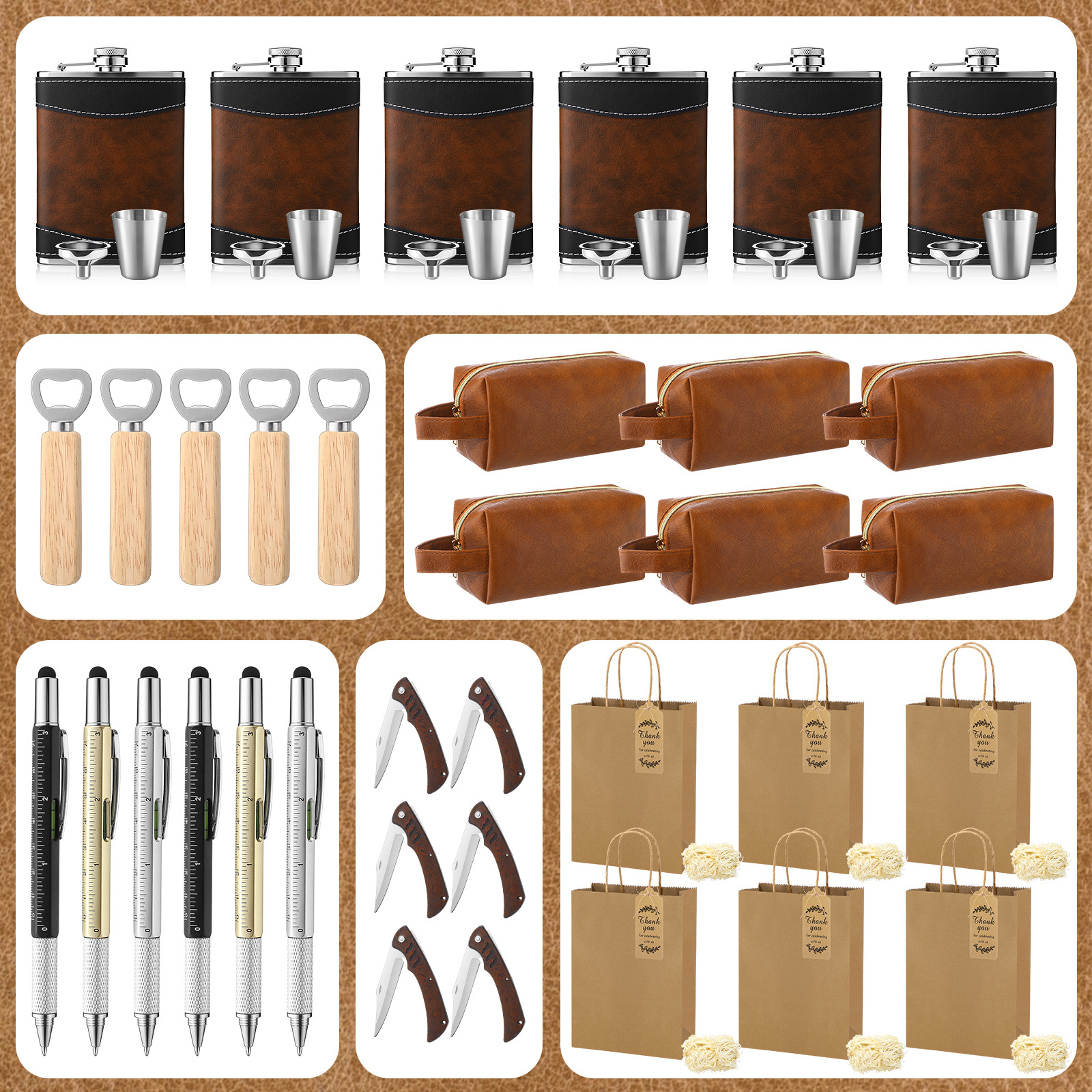 Gift For Her/Him 6 Sets Game P - Men'S Grooming Bag ulasan dan harga