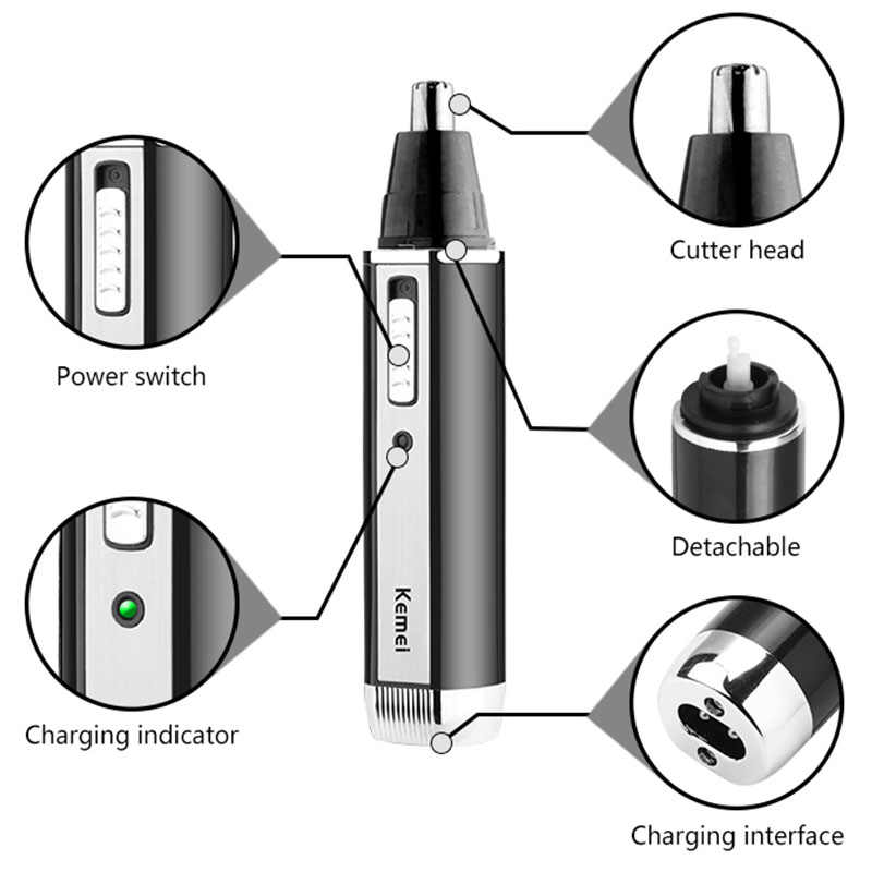 Keme 4in1 Nose Hair Trimmer Fo - Men'S Beard Grooming ulasan dan harga