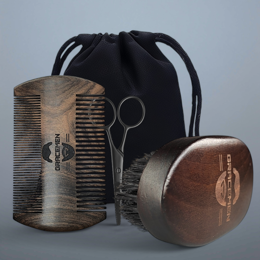 Gracemen Beard Kit - Retro Bea - Men'S Grooming Bag ulasan dan harga