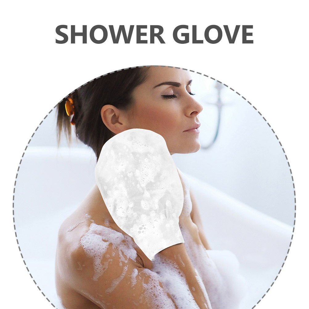 2Pcs Bath Mittens Exfoliating  - Exfoliating Scrub Mens ulasan dan harga
