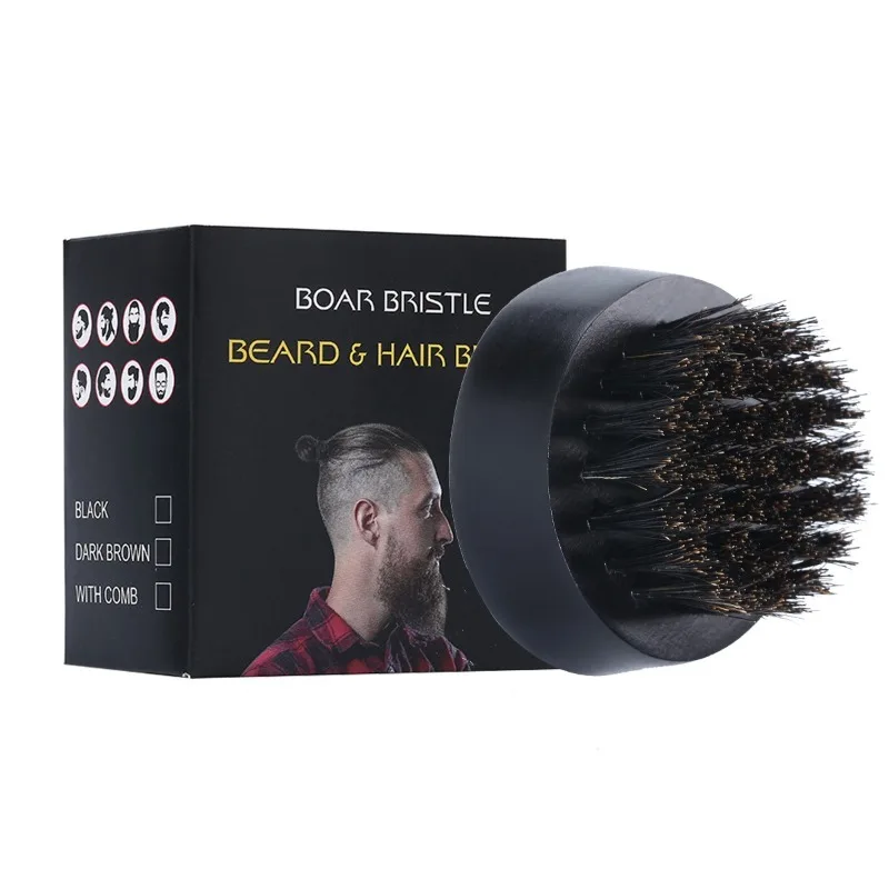 Beard Brush Man Boar Bristles  - Men'S Beard Grooming ulasan dan harga