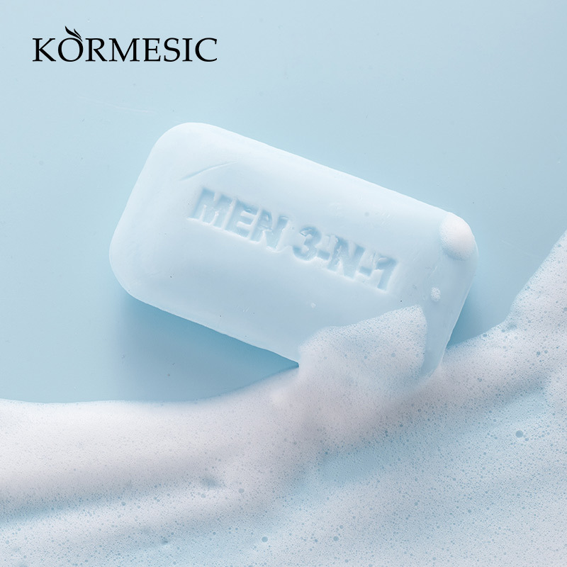 Men's 3-in-1 Cleansing Bar Soa - Exfoliating Scrub Mens ulasan dan harga