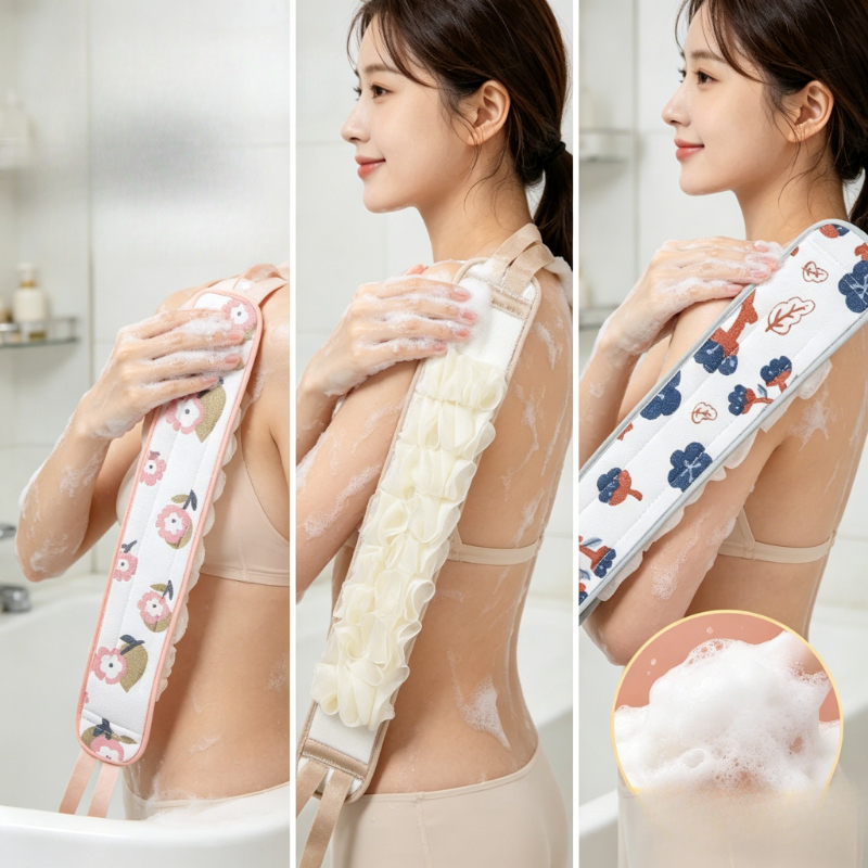 2in1 Shower Exfoliating Back S - Exfoliating Scrub Mens ulasan dan harga