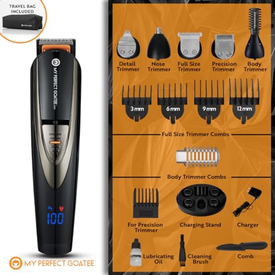 My Perfect Goatee®️ 13-in-1 Me - Men'S Grooming Bag ulasan dan harga