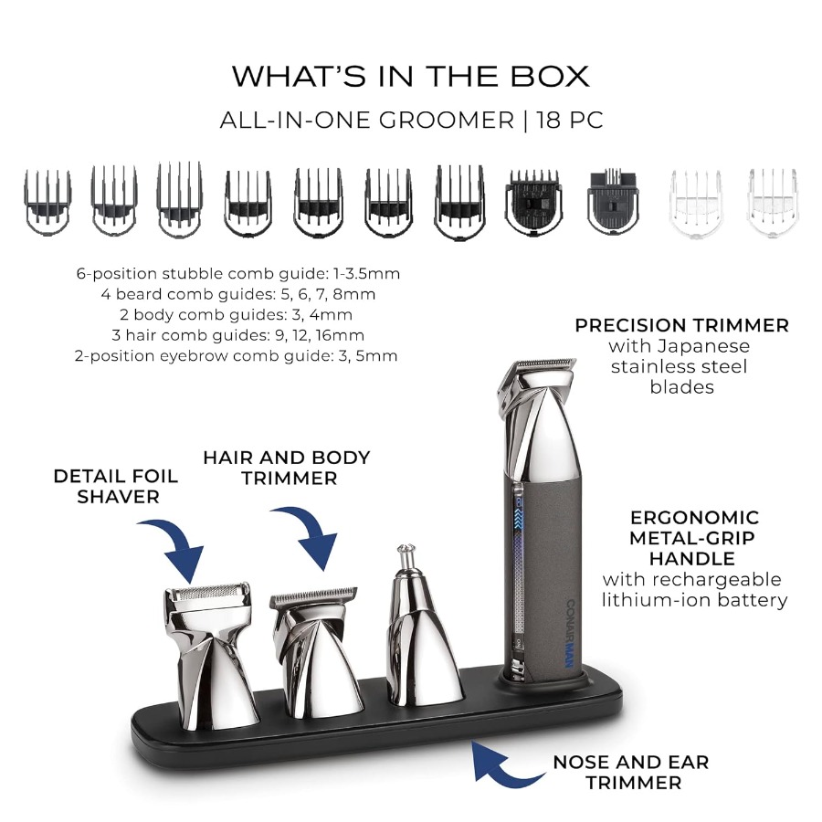 MAN Ultimate Trim Precision Al - Men'S Grooming Ear Hair ulasan dan harga