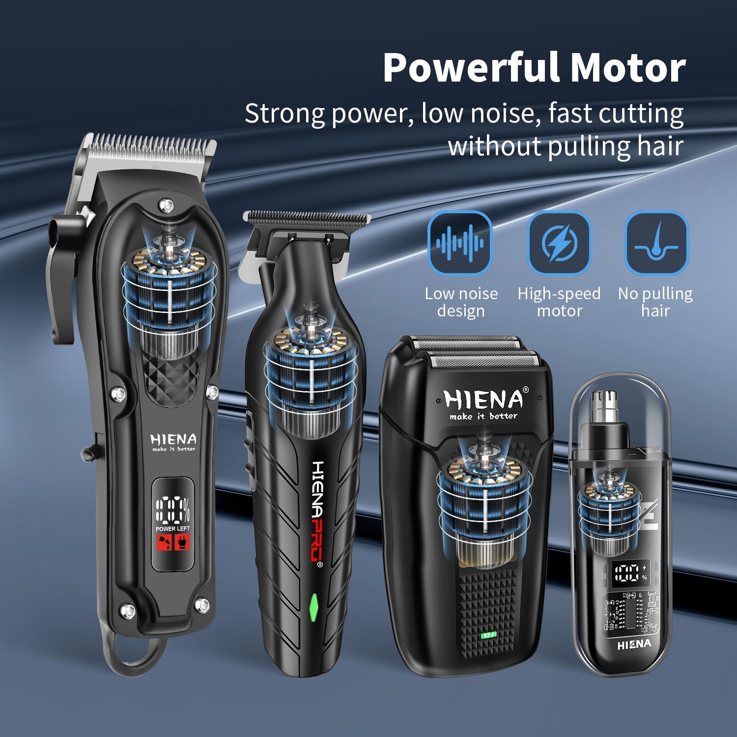Professional Cordless Hair Cli - Men'S Grooming Products ulasan dan harga