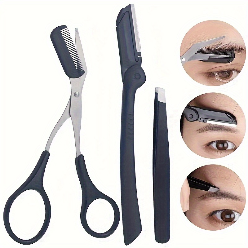 3pcs Set Eyebrow Kit For Women - Men'S Grooming Products ulasan dan harga