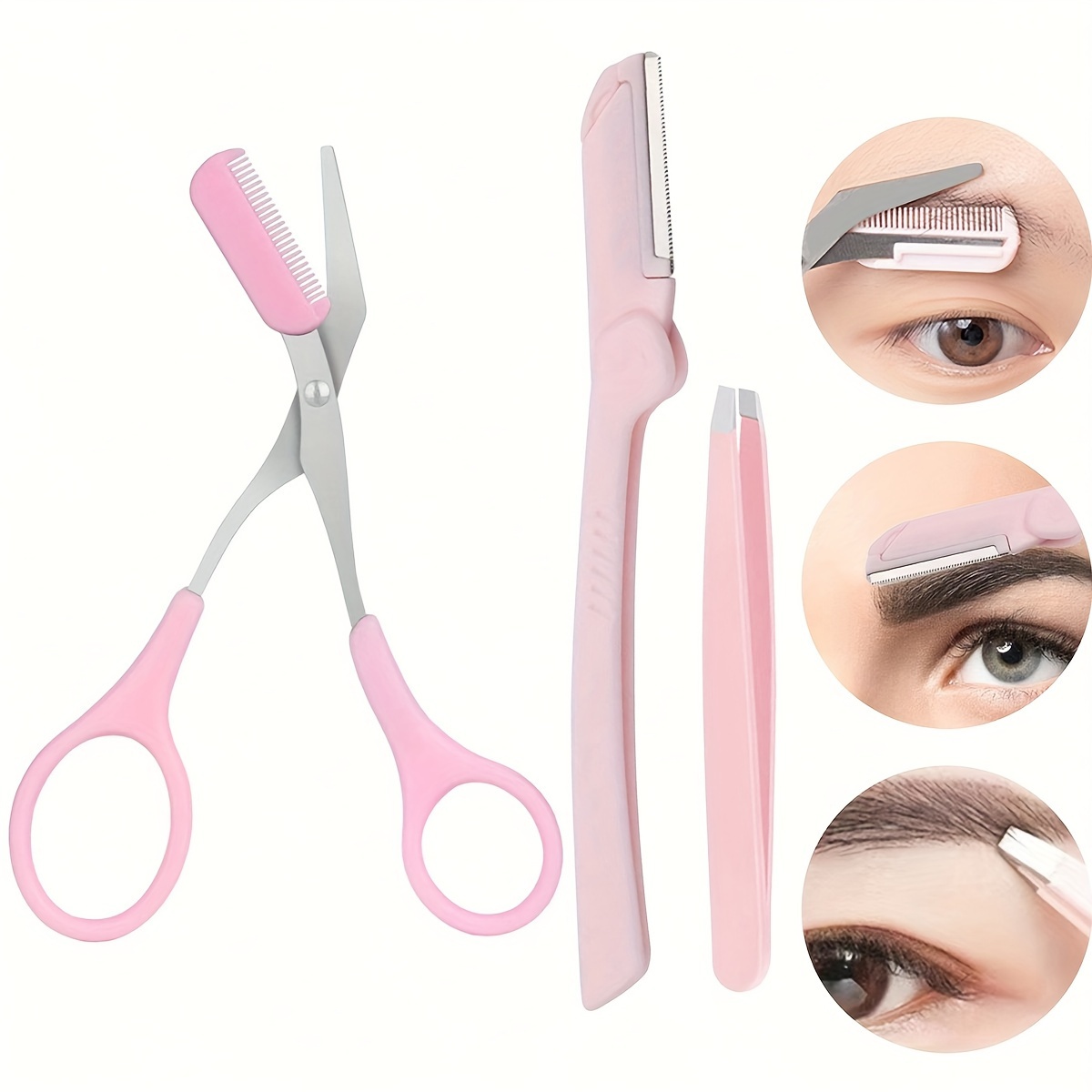3pcs Set Eyebrow Kit For Women - Men'S Grooming Products ulasan dan harga