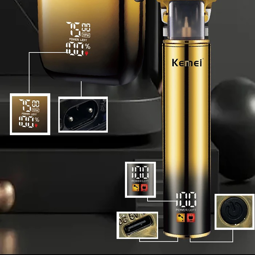 Kemei Hair Trimmer Electric Ra - Men'S Grooming Products ulasan dan harga