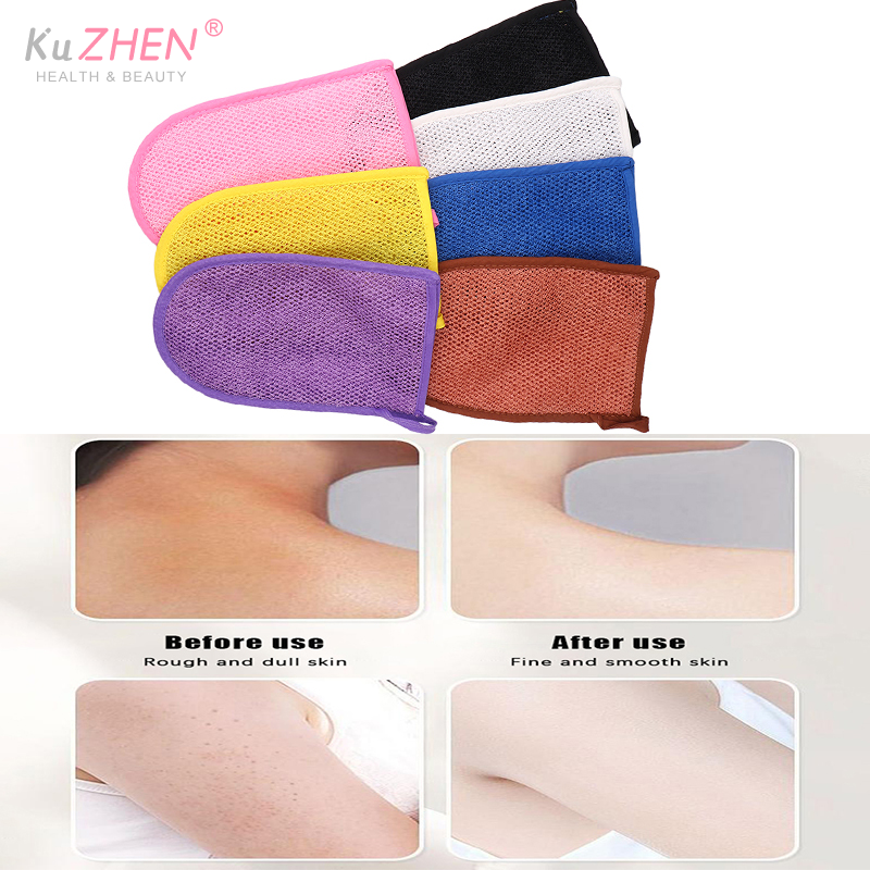 Women Men Bath Gloves SPA Exfo - Exfoliating Scrub Mens ulasan dan harga