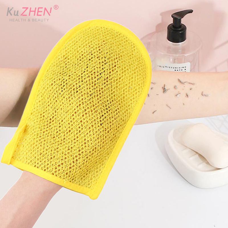 Women Men Bath Gloves SPA Exfo - Exfoliating Scrub Mens ulasan dan harga